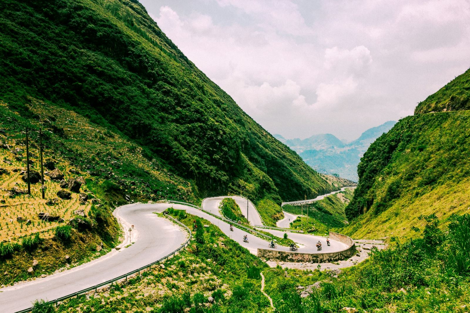 Motor ride in Ha Giang, Vietnam (Photo by Unsplash)